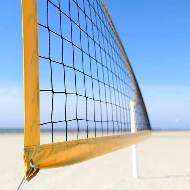 Rete Sportiva Multiuso Annodata per Badminton, Portatile per Interni e Beach Volley - Promozione Vendite