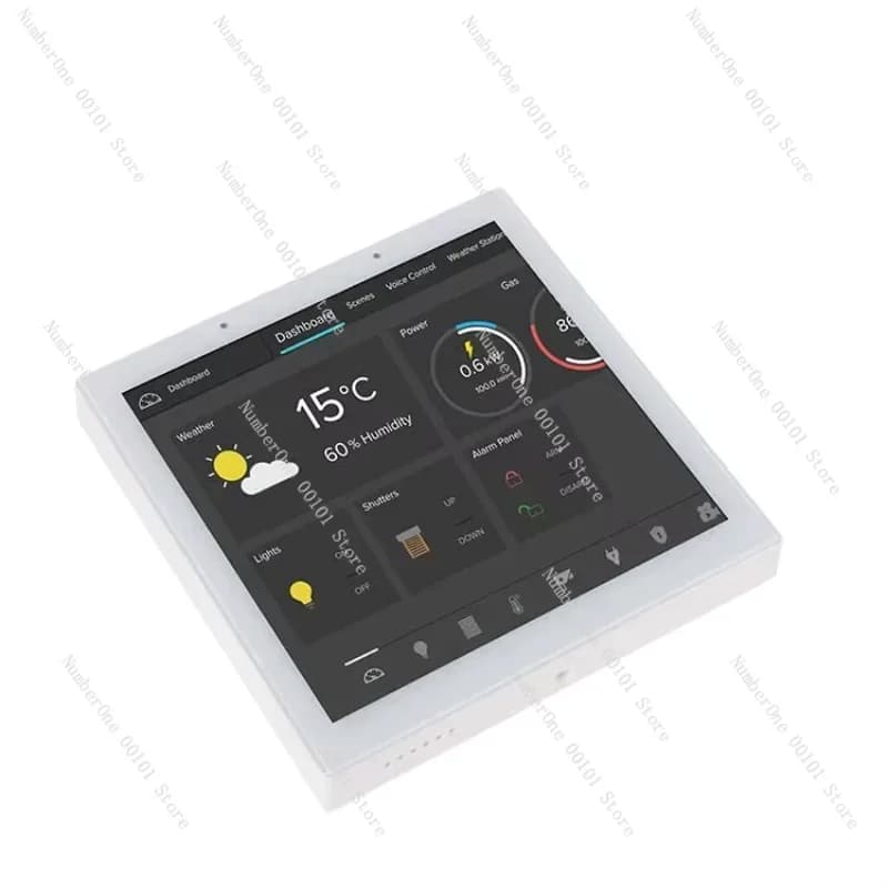 Quad‑Core 4‑Inch KNX Android Wall‑Mount Touch Tablet, Smart Home Wall Control Panel For Portworld YC‑SM41P