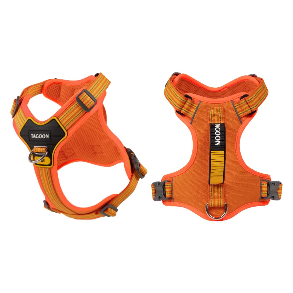 New Type of Dog Leash Explosion-proof Punch Dog Chest Back Vest Style Dog Walking Leash Pet Leash Supplies