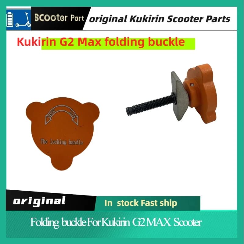 KUGOO KuKirin G2 MAX Scooter elettrico Fibbia pieghevole Parte di ricambio originale - Accessorio per asta cartella per Kugoo Kirin G2 MAX