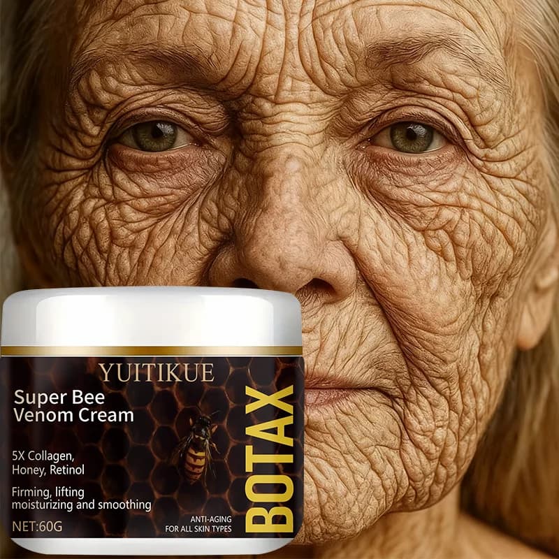 YUITIKUE Super Bee Venom cream, with five times collagen, honey and retinol, firm, lifts, moisturizes and smoothing