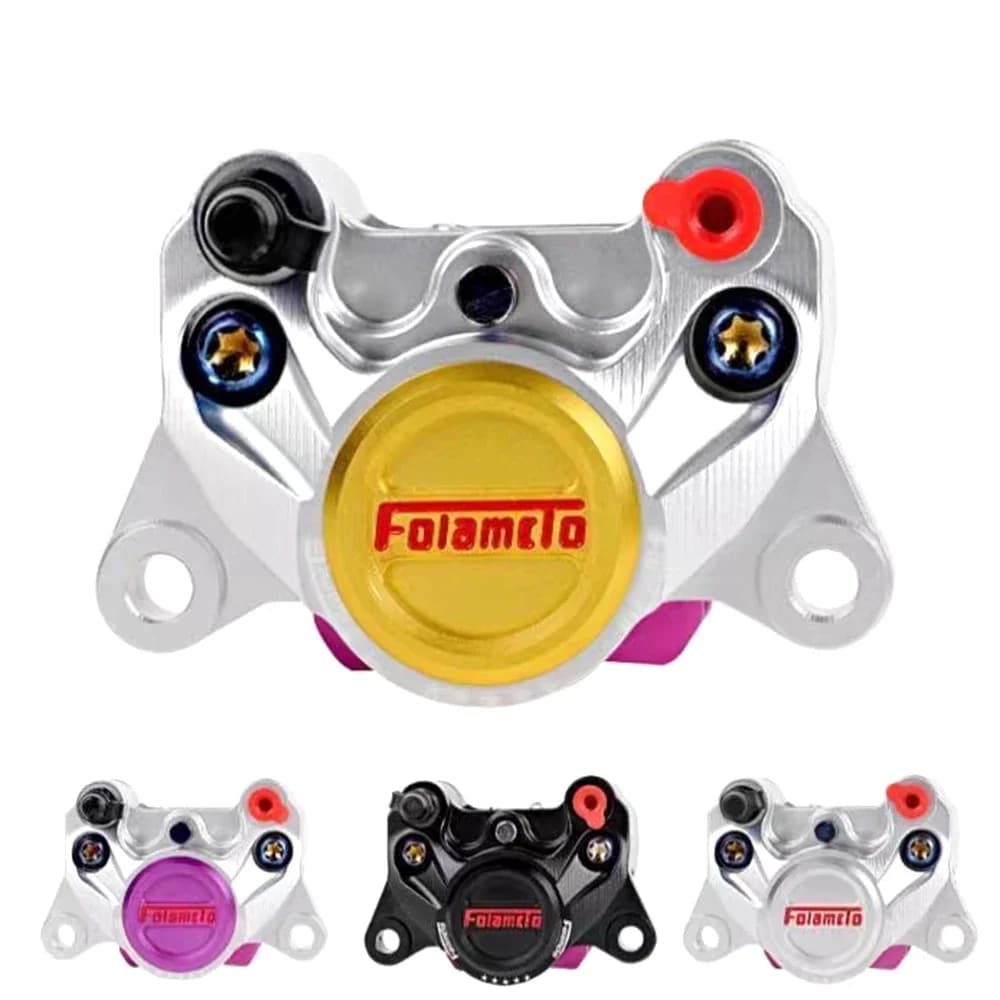84 millimetri di Montaggio Del Motociclo Anteriore Posteriore Pinza Freno A Disco pompa 2 pistoni Universale E-scooter Dirt Bike Per Honda Yamaha RSZ Niu Ninebot