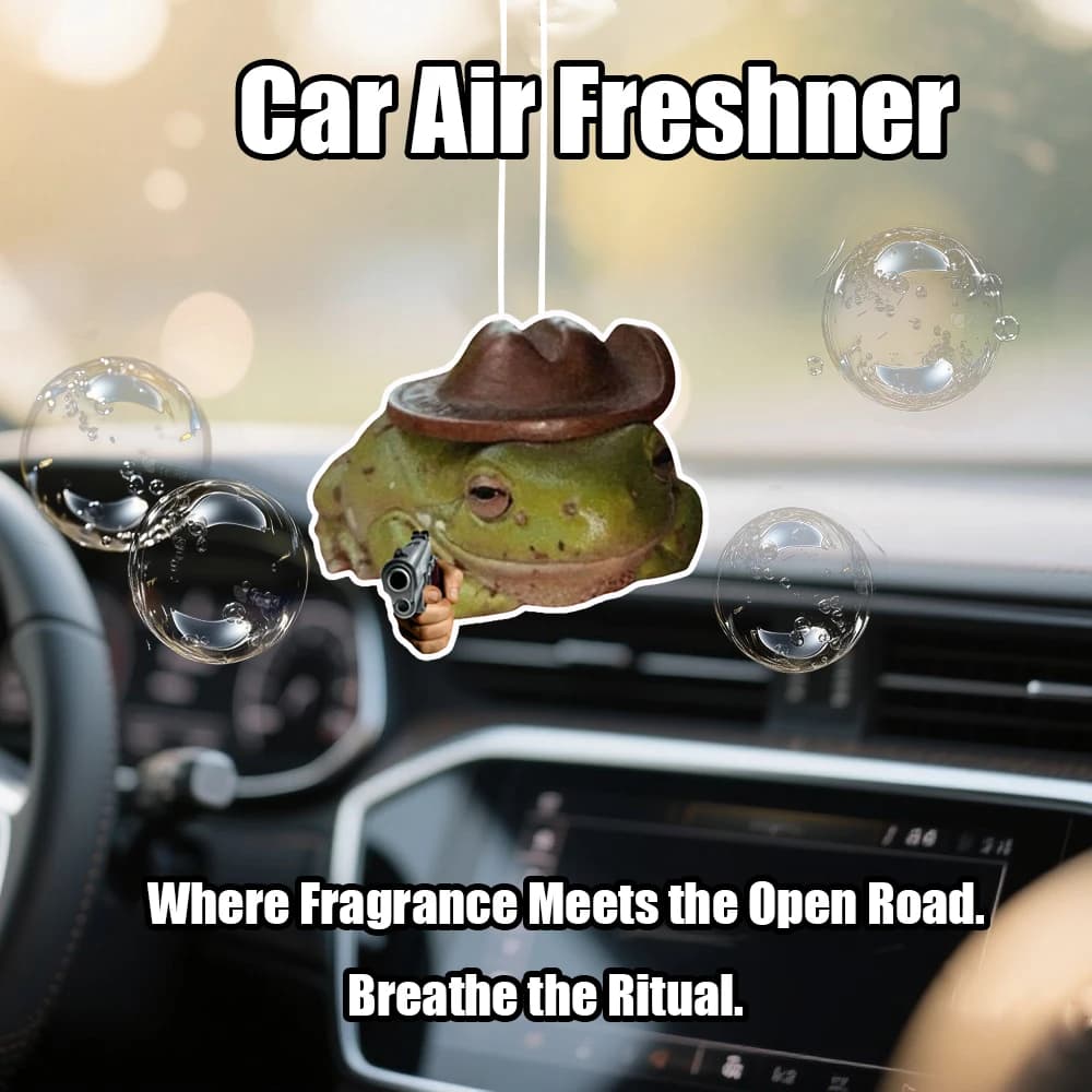 Deodorant for Auto | Cowboy Frog Strikes, Renew the driving ritual with fragrance