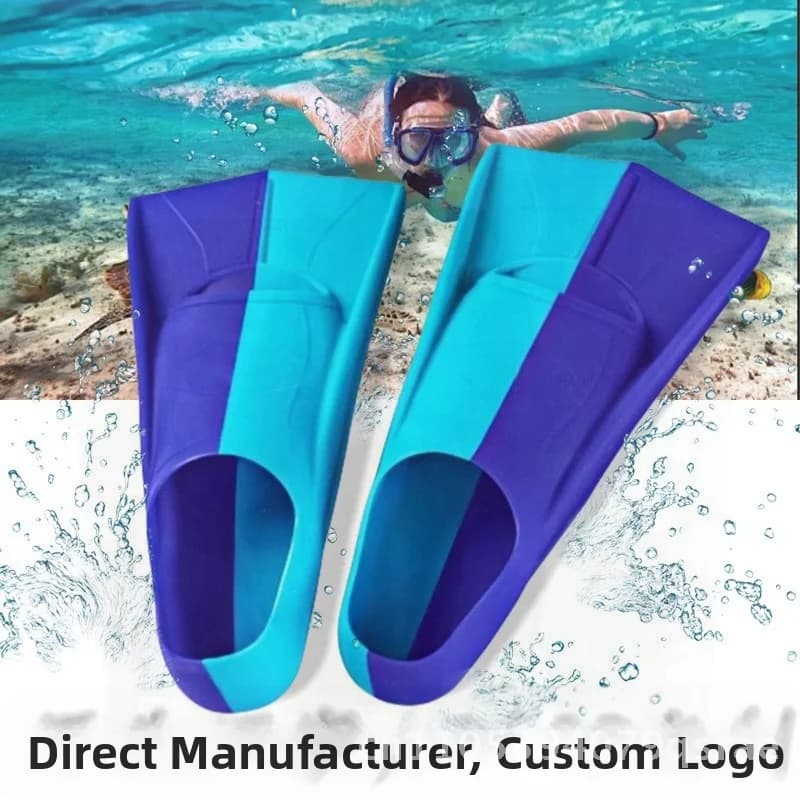 Kids Outdoor Swimming Snorkeling Shoes Dita Free Dive Equipment Training Freestyle Long Pins Silicone Pink
