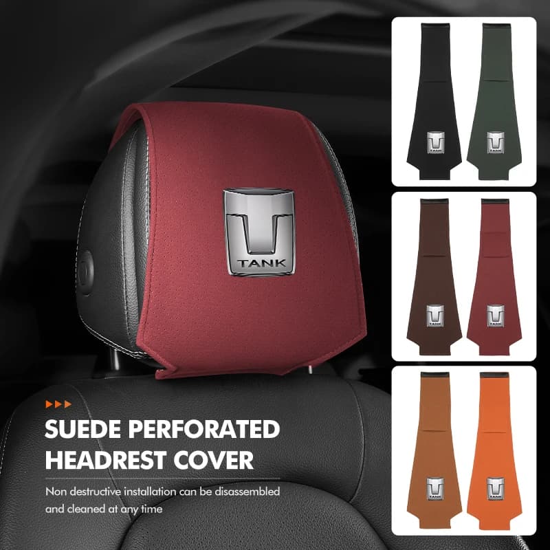 Universal Car Seat Driving Neck Pillow Pad Cover Storage Bag For TANK Great Wall 300 400 500 700 800