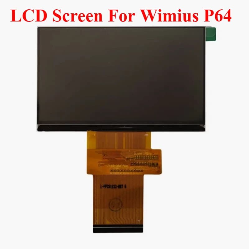 Nuovo pannello schermo LCD vetro polarizzatore per il proiettore Wimius P64 P64 pannello display LCD riparazione LED