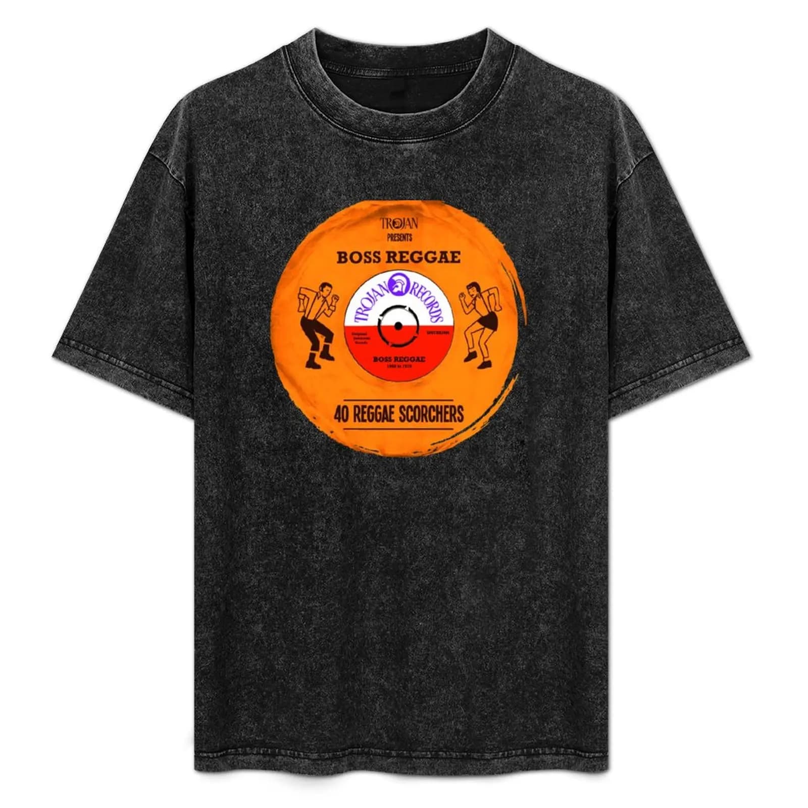 T-shirt BOSS REGGAE VINYL, maglietta per feste natalizie