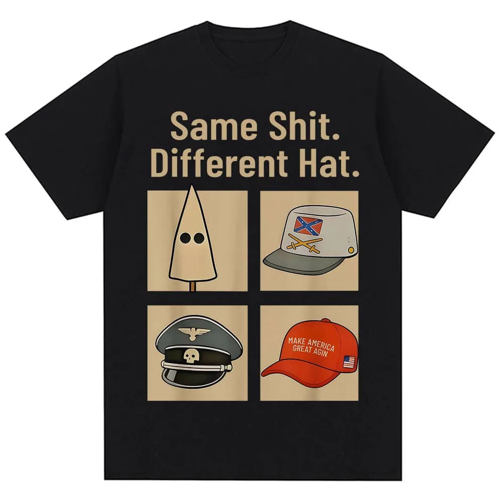 New Arrival Mens Dresses Shirt Homme Graphic T-Shirt Men's Funny Same Cappello Diverso A Maniche Corte Girocollo Y2k Tshirt