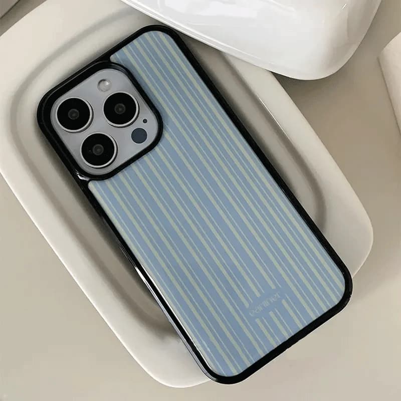 Custodia per telefono ragazza carina serie coreana per iPhone 16 Pro Max 15 Pro 14 13 12 11 Pro Xr Xs max Mini 7 8 Plus Custodie per telefoni Y2K di nicchia