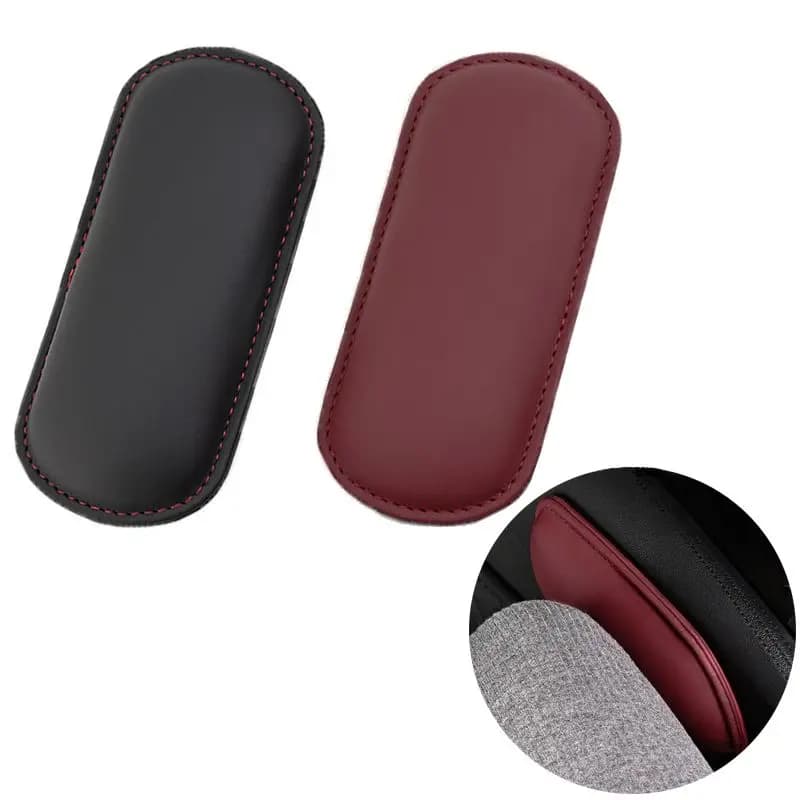 1pc Cuscinetti per braccioli per porta in PU per auto Cuscino per auto in memory foam Cuscino per poggiatesta per auto in pelle PU Poggiatesta per auto Accessori