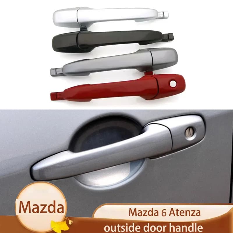 Suitable for 04-12 Mazda 6 door outer handle open door handle outer buckle hand accessories
