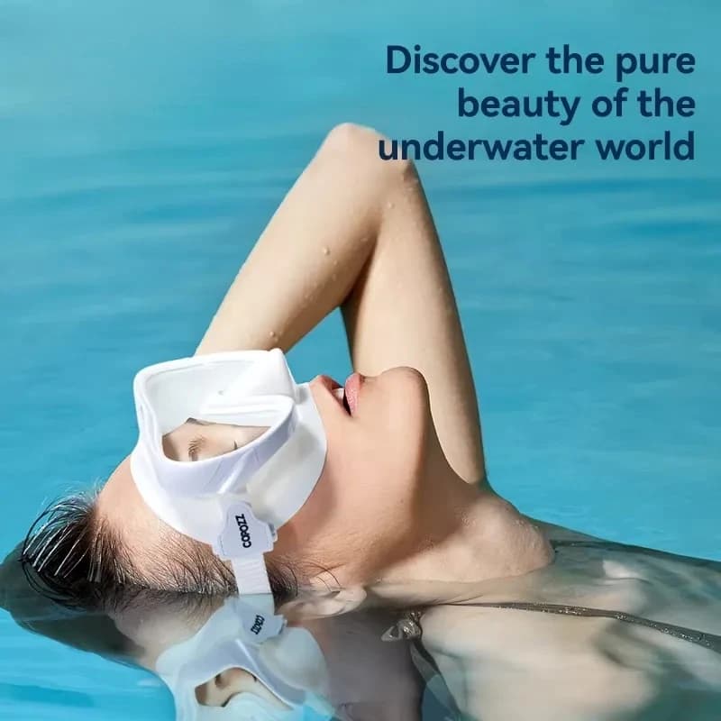 2026 New Upgrade Diving Mask Full Face HD Fog Scuba Full Vision Mask Underwater Snorkel Mask Set Swimming Snorkel Di
