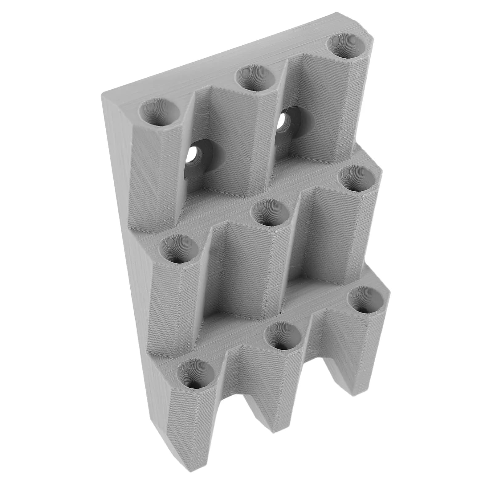 Porta Freccette da Parete a 9 Scomparti, Espositore in Plastica per Punte Morbide in Acciaio, Organizzatore per Ufficio e Casa