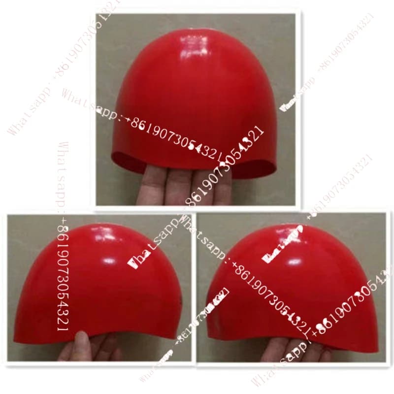 Silicone swim cap with 3D professional competition ball, unisex steel helmet, fast swimming head, thickened integral helmet