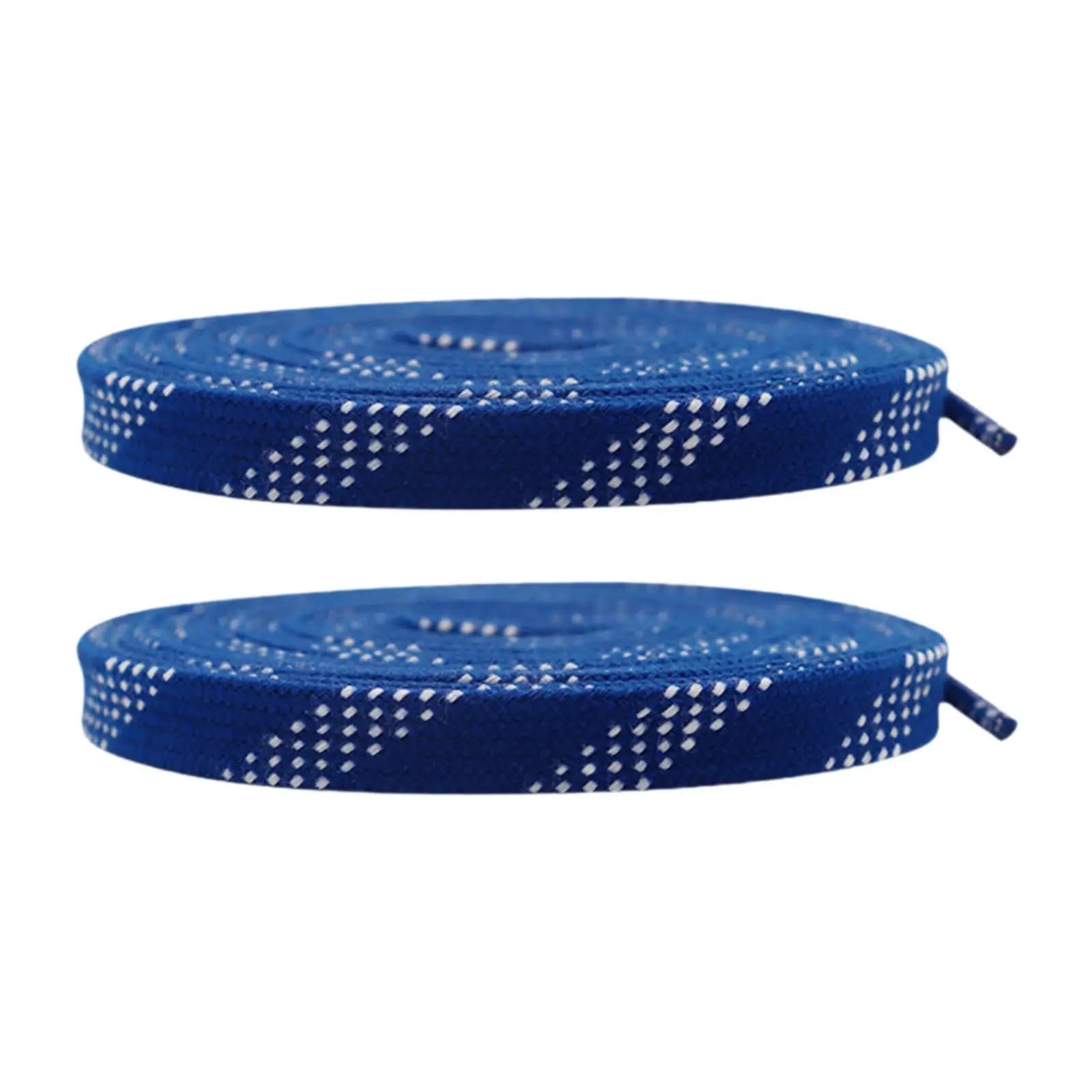 Waxed Ice Skate Laces Durable Cotton Flat 10mm Shoelaces Hockey Roller Figure Skates Accessories for Performance