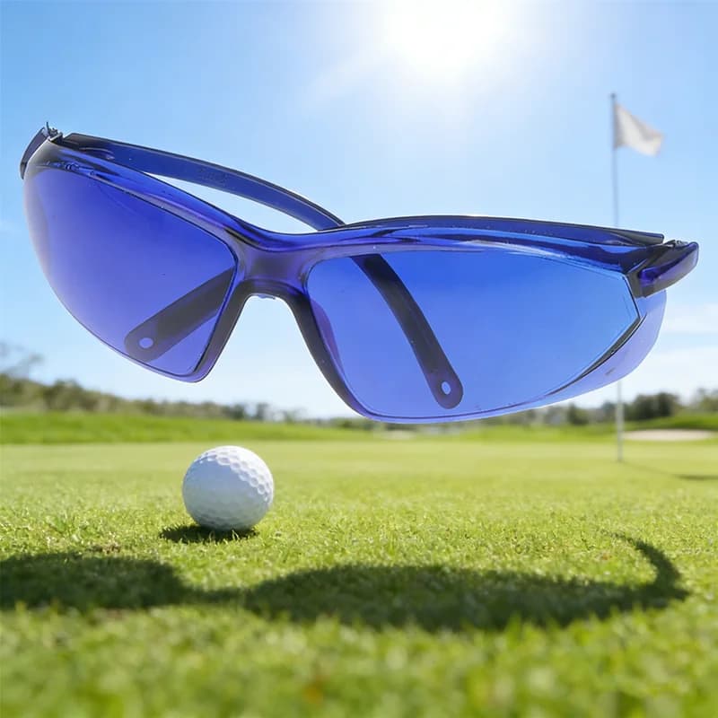 Occhiali Multisport ad Alte Prestazioni per Golf e Corsa, Migliora il Contrasto per Attività all'Aperto, Vestibilità Confortevole