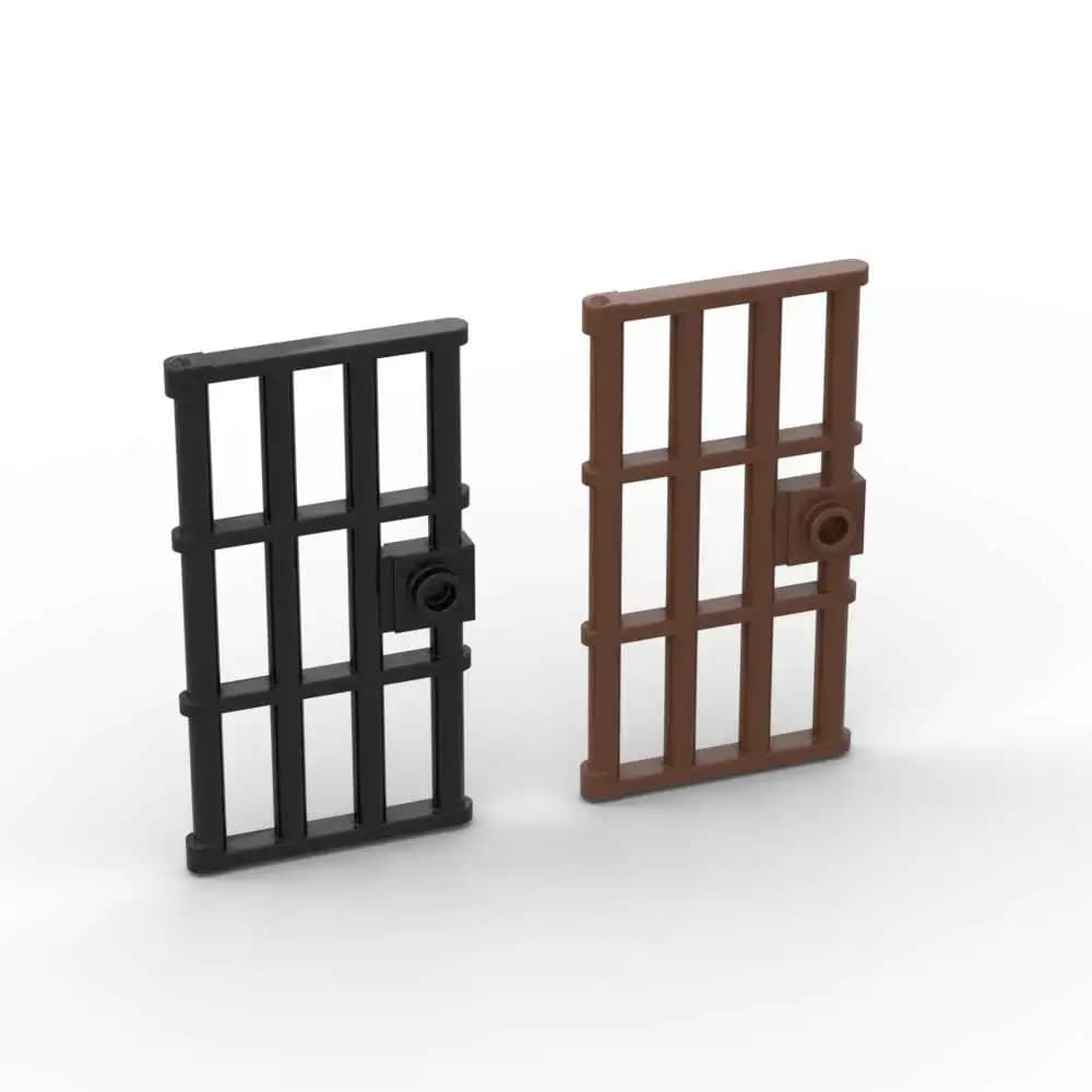 MOC 10PCS 60621 Door 1x4x6 Kit di blocchi di costruzione con manico a bottone particelle giocattoli educativi fai da te bambini regali di compleanno per bambini