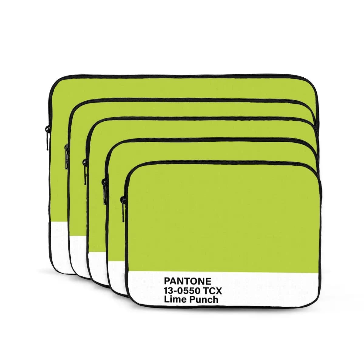 Pantone 13-0550 TCX Lime Punch Notebook Borsa per laptop Custodia Custodia per notebook Custodia protettiva Borsa per tablet Custodia antiurto