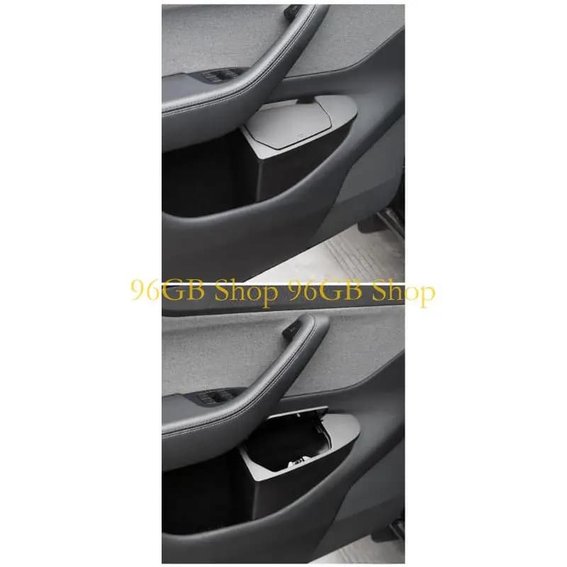 Bidone della spazzatura per porta automatica da 96 per Y 2025 Scomparto portaoggetti per organizzatore della scatola della