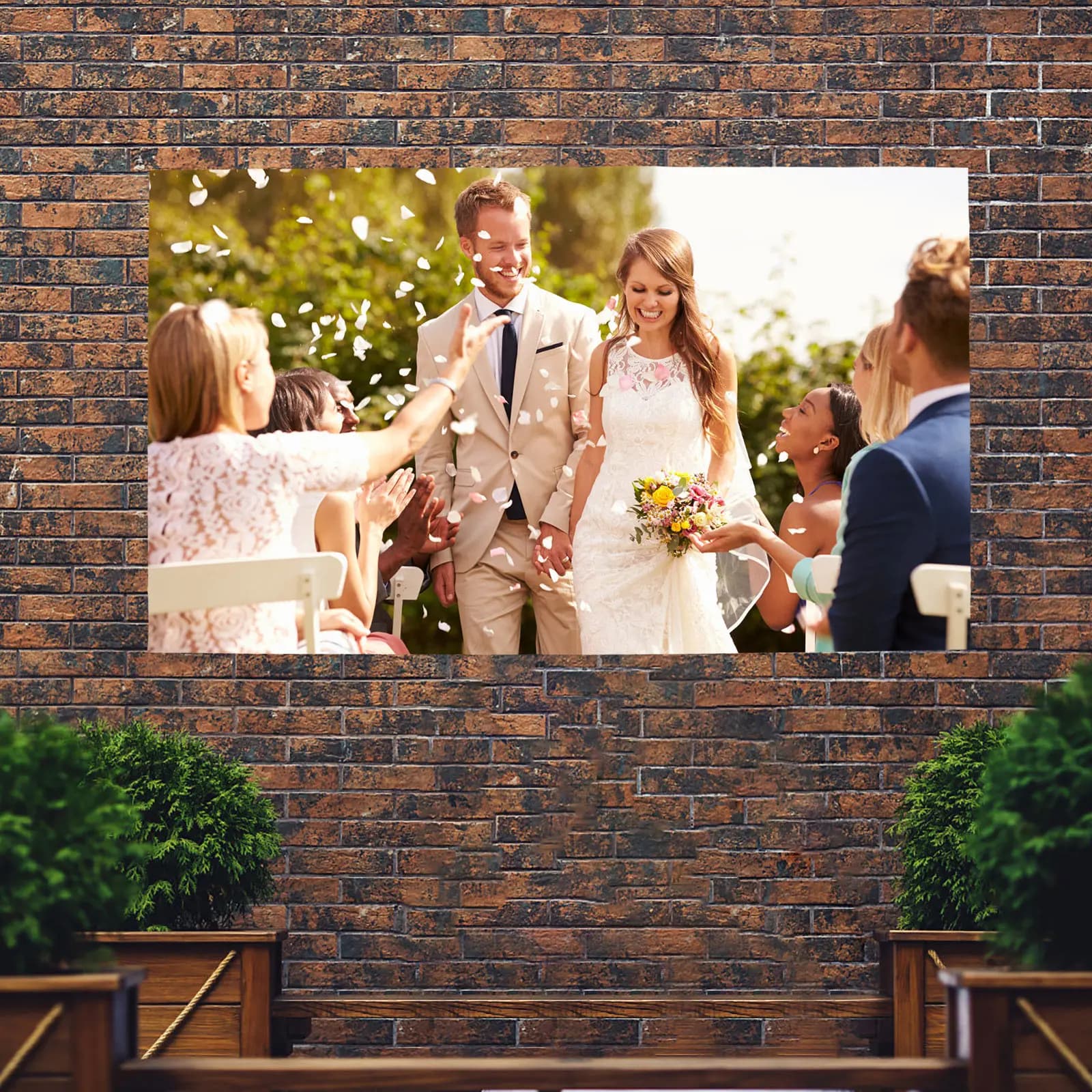 Schermo per Proiettore Anti-Riflesso ad Alta Definizione Compatibile con DLP LED 3D, per Interni ed Esterni, Portatile e Pieghevole