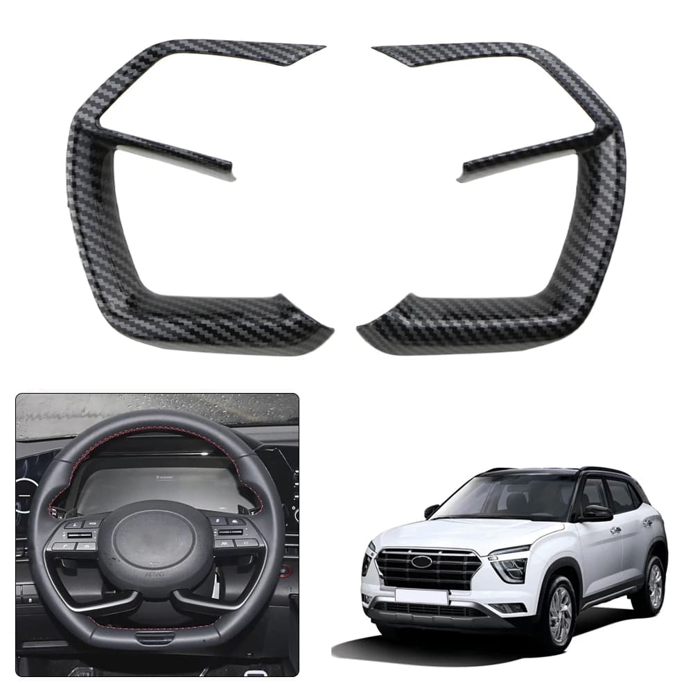 Copertura patch decorativa per volante auto personalizzata per Hyundai Creta Grand Models 2020-2025 Accessori auto essenziali