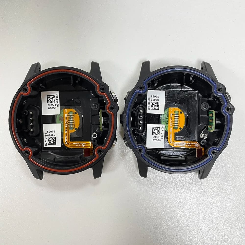 Per GARMIN Fenix 3 HR Custodia posteriore Cover posteriore Custodia Shell con pulsante (colore pulsante casuale A/B) Parte di ricambio