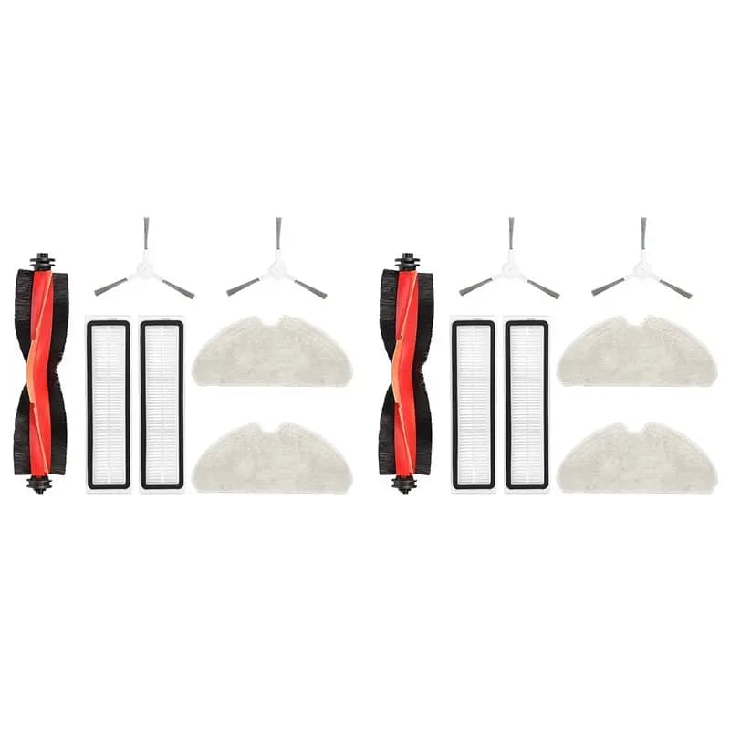 Set di ricambio AC39-2 per aspirapolvere Dreame F9 Pro / D10S Pro / D9 Max Gen 2: spazzola principale, spazzola laterale, panno per la pulizia e filtro HEPA