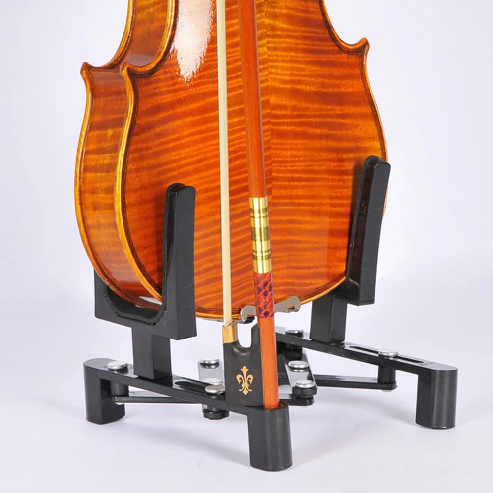 Supporto per violino Supporto per fornitura Staffa pieghevole Supporti da pavimento per violino Supporto estensibile per ukulele