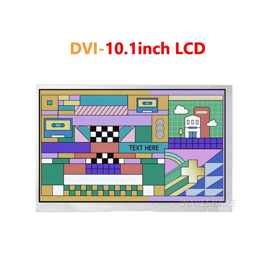 【HASD】Per Raspberry Pi Pico DVI Modulo LCD Modulo Display Risoluzione dello schermo IPS 1024X600 Pixel