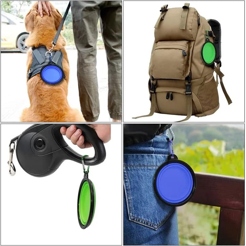 350ml 650ml 1000ml Pet Folding Bowl Dog Supplies Outdoor Travel Portable Bowl Universal Food Bowl For Cats And Dogs Water BowlA2