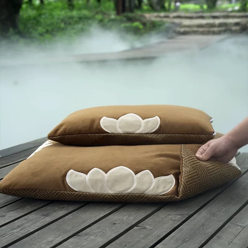 Seat cushion Pure cotton meditation special pad Cross-leg meditation pad Household lotus meditation mat Thickened futon
