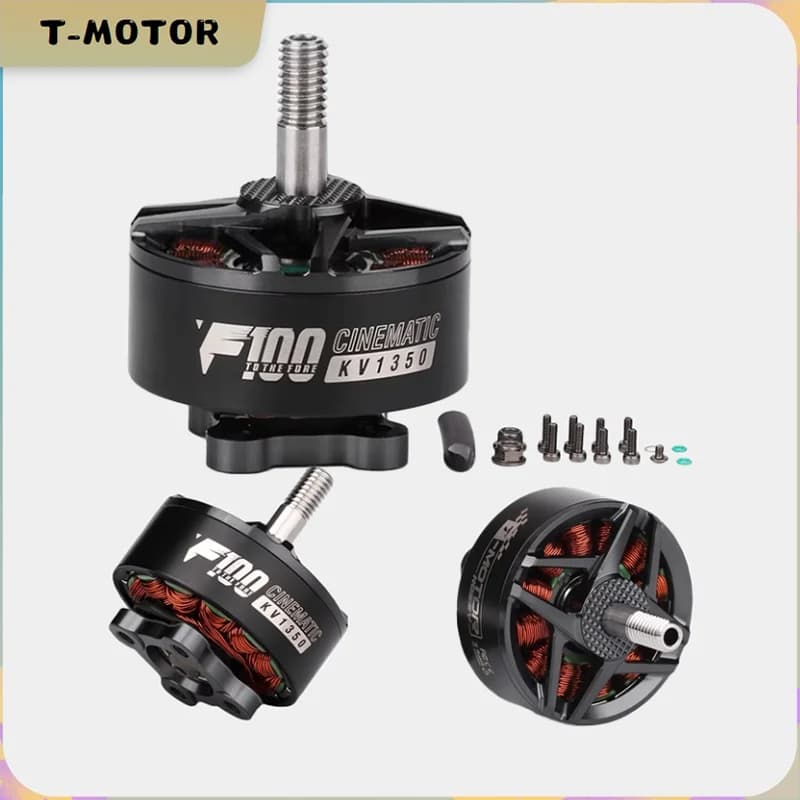 T-MOTOR Nuovo F100 2810 Motore cinematografico a lungo raggio 1350KV/1100KV 5-6S Motore brushless RC Multirotore X-CLASS 7 pollici 8 pollici FPV Drone
