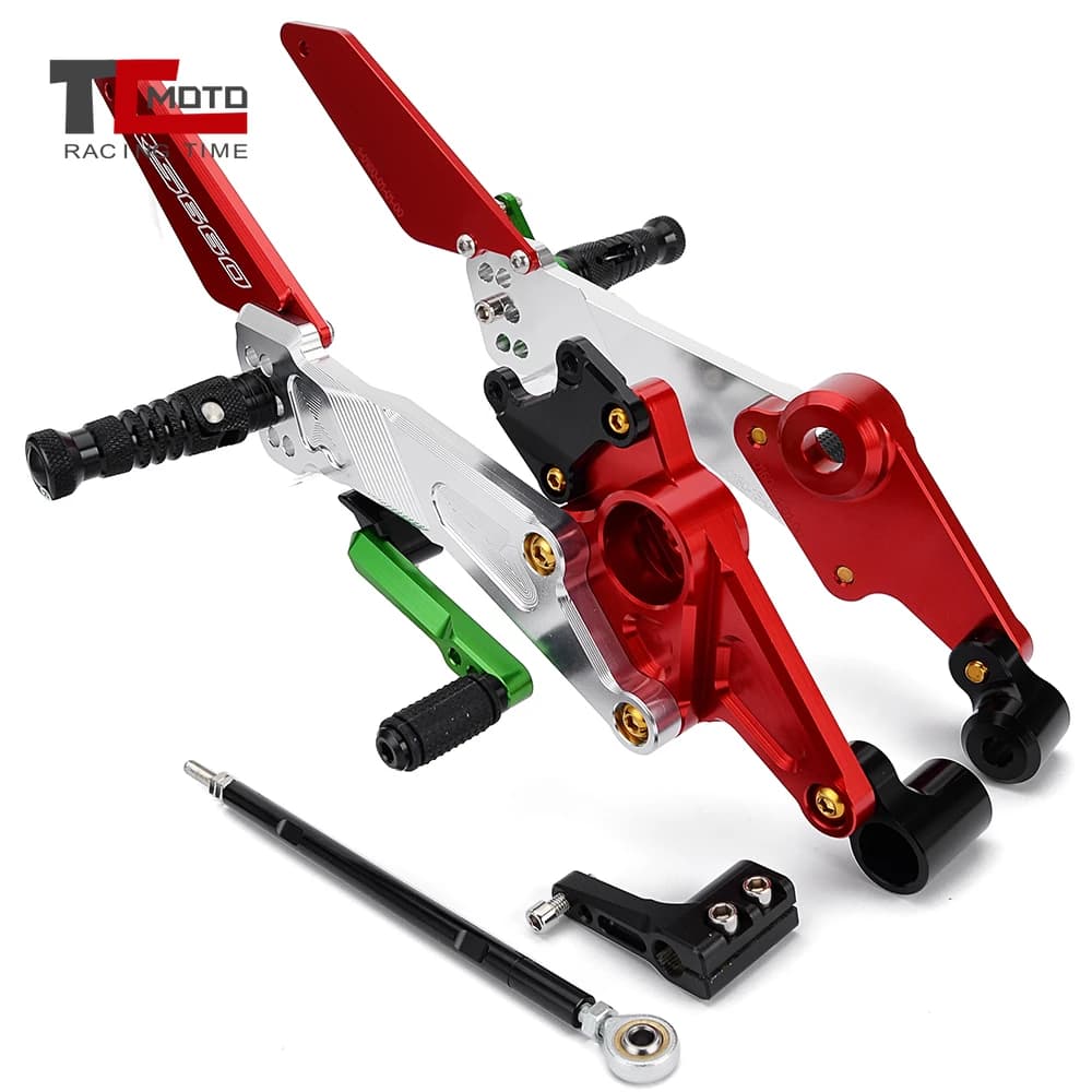 Moto Regolabile In Alluminio Rearset Per Aprilia RS660 Tuono RS 660 Tuono660 2021 2022 2023 2024