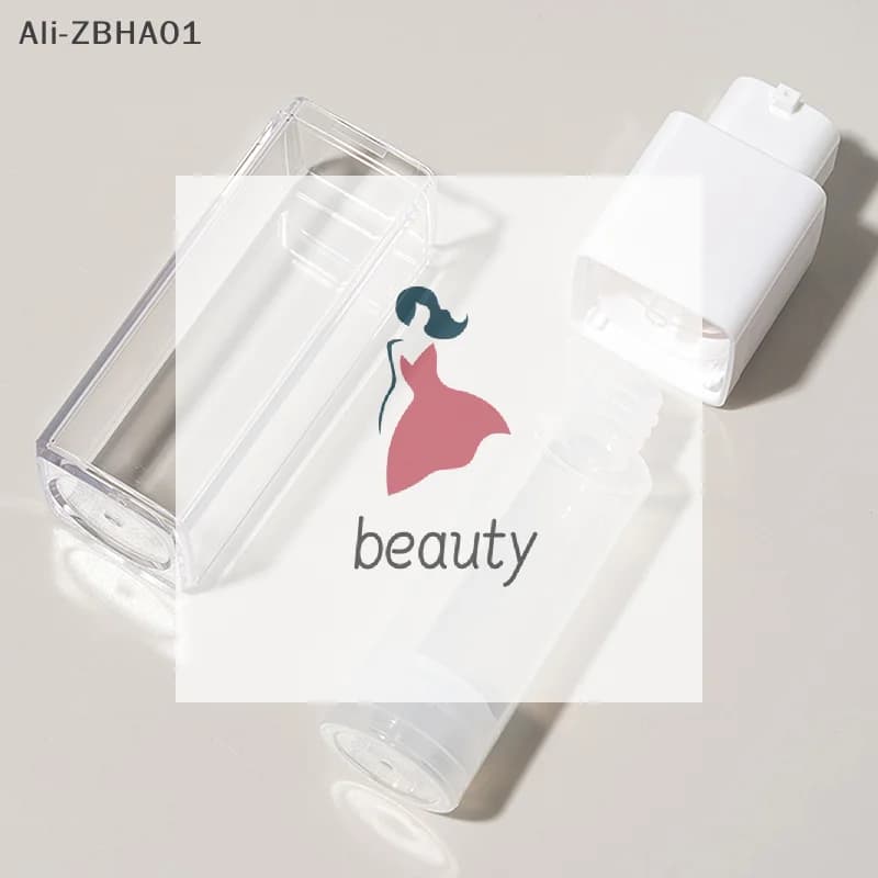 Flaconi Vuoti per Lozioni, Contenitori Portatili per Fondotinta Liquido, Essenze Cosmetiche da 15/30/50ml, Bottiglie Quadrate Sottovuoto
