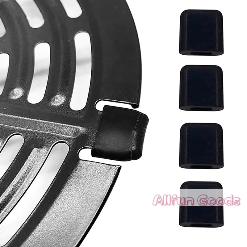 3/5/10Pcs Air Fryer Rubbers Bumpers Fit Power Air Fryer Crisper Plate Air Fryer Replac Protective Covers for Air Fryer Grill Pan