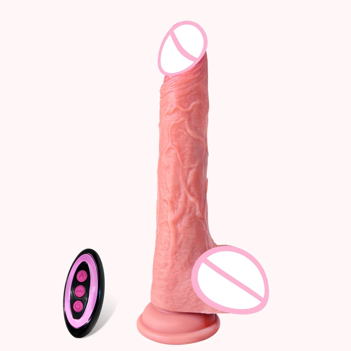 Giocattoli sessuali Potenti vibratori di spinta per donne Pene realistico Rotazione telescopica Cazzo di gomma Forniture artificiali per adulti in silicone