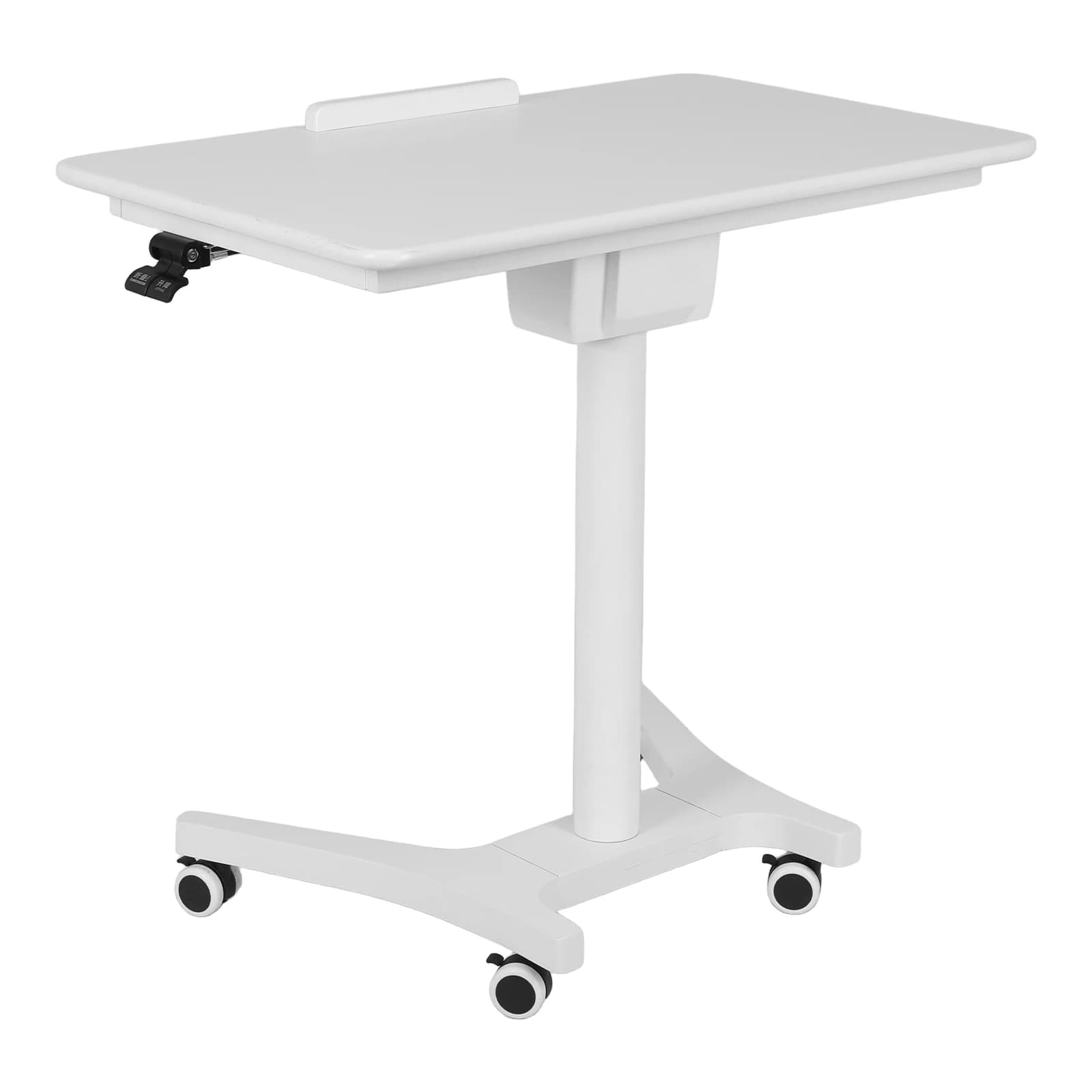 Scrivania pneumatica per laptop in piedi Sit Stand Up Down Tavolo per computer pieghevole inclinabile a 90 gradi per l'aula dell'home office