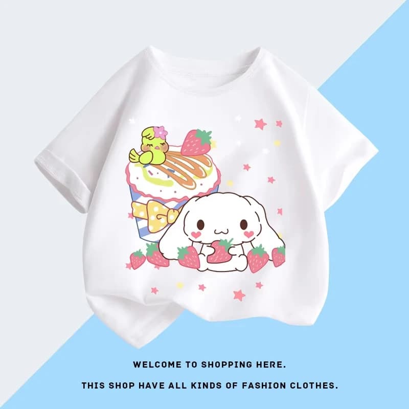 T-shirt estive e autunnali - Nuovo stile in cotone per l'estate 2026 - Set di abbigliamento per bambini ad alta grammatura, confortevole