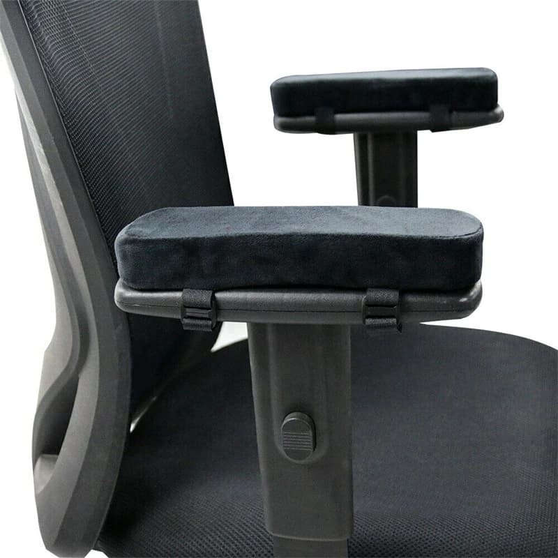 Cuscino per bracciolo del sedile da 2 pezzi Cuscino per bracciolo in memory foam morbido Cuscino per bracciolo del sedile staccabile sollevato addensato anti-collisione