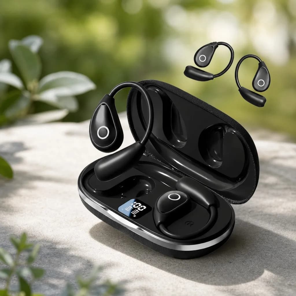 AI Real Time Translation Earbuds Bluetooth 137 Languages Noise Cancelling Earphones