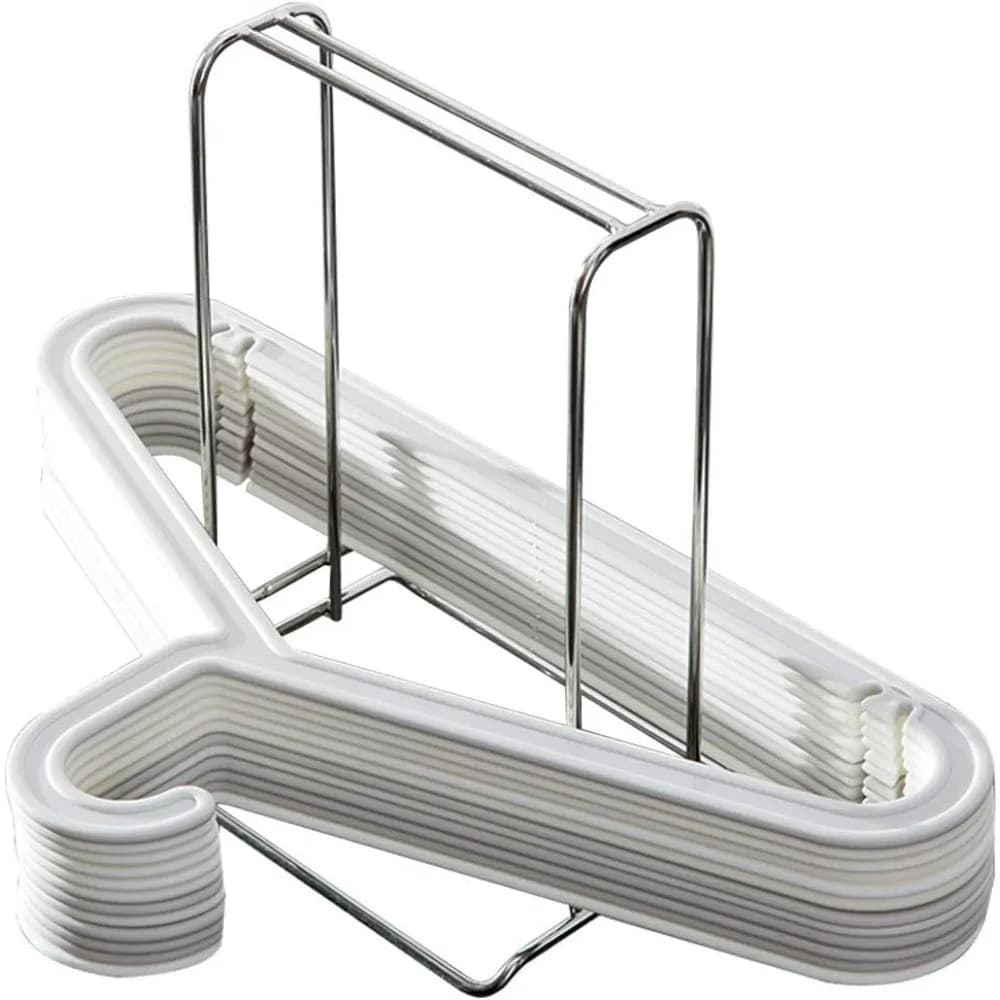 Appendiabiti impilatore appendiabiti organizer rack robusto portaoggetti per vestiti in acciaio inossidabile impilatore per armadio e camera Tidie