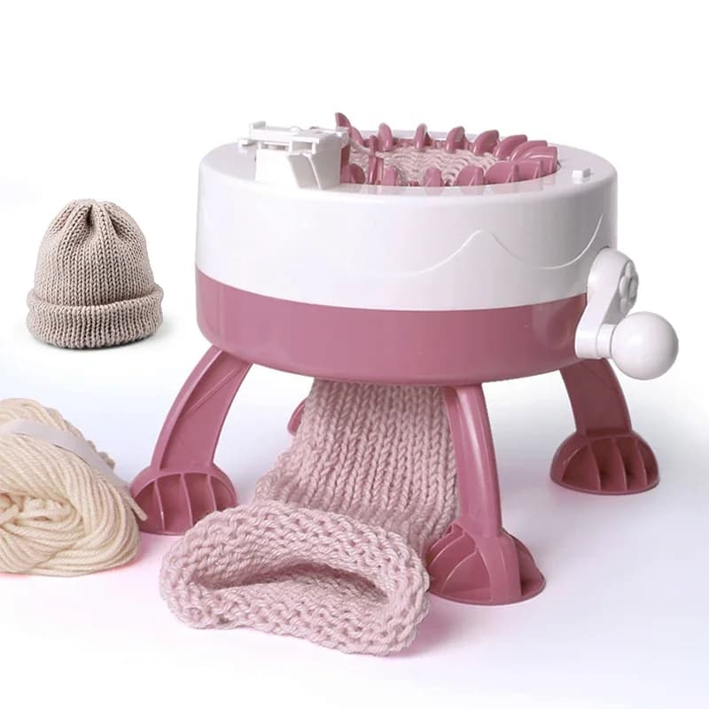 Knitting Machine Sentro, Tools for DIY Work, to Make Scarves, Hats and Gloves
