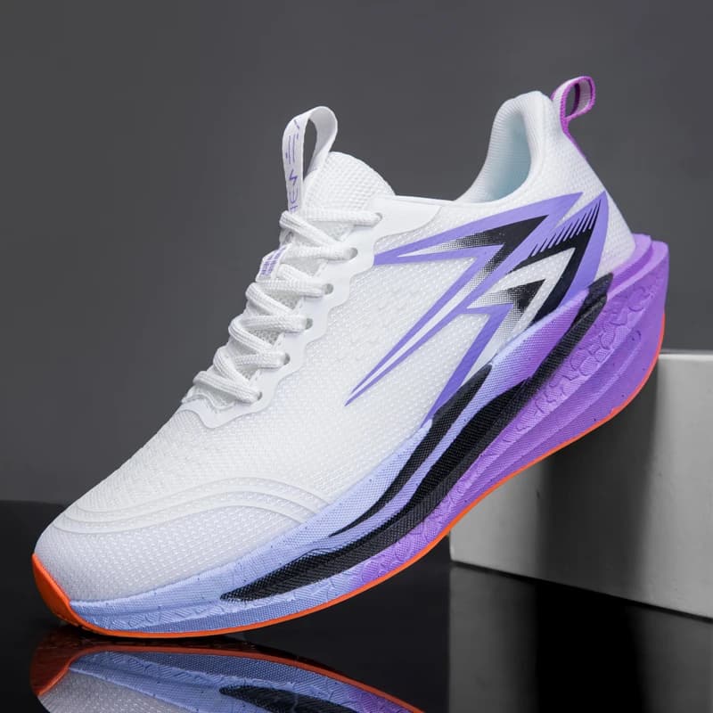 Scarpe sportive da uomo con piastra in carbonio a tutta lunghezza, scarpe da corsa per maratona uomo e donna, ammortizzanti per atletica leggera.