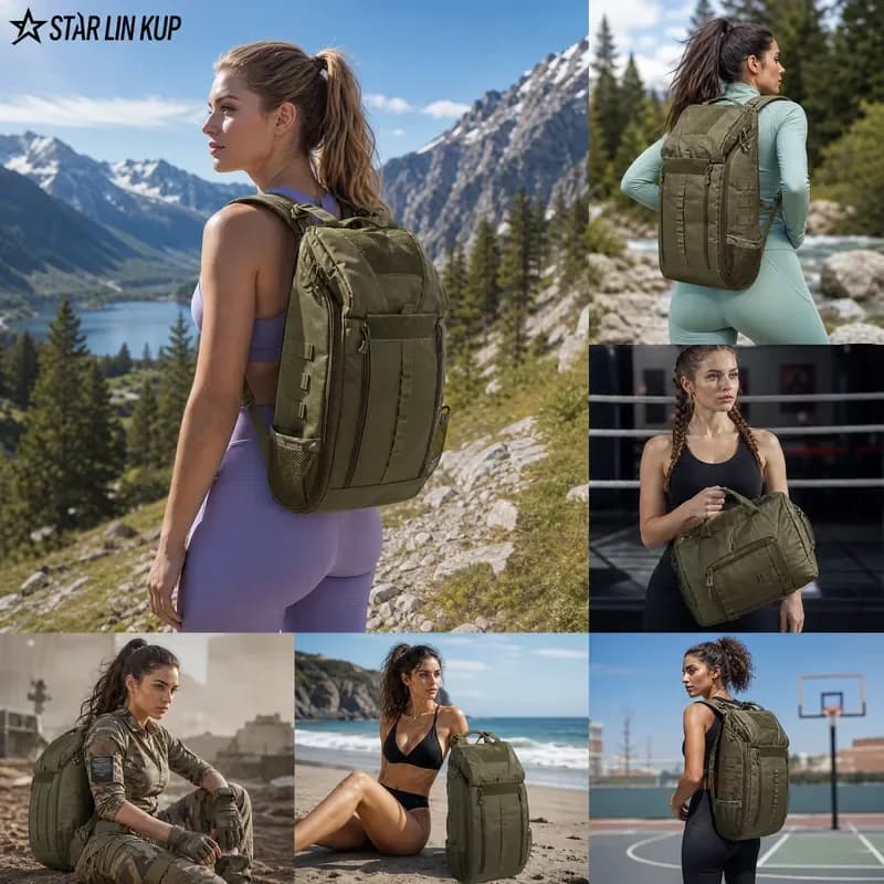 STAR LIN KUP 40L Waterproof Tactical First Aid Kit Backpack Medical Bag for Hiking Trekking Hunting Fishing Camping Outdoor