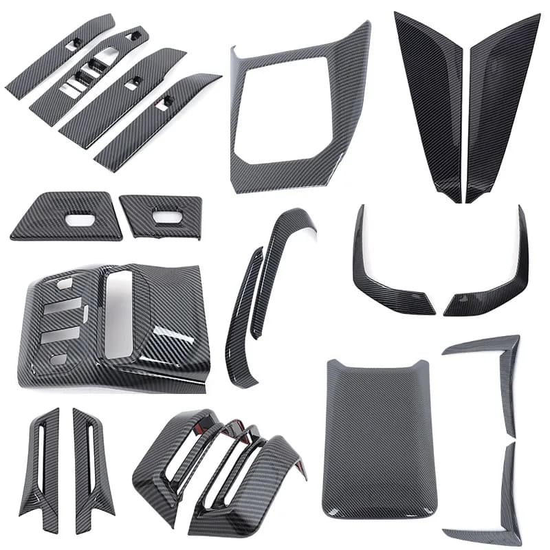 Per BMW X3 G45 2025 + ABS In Fibra di Carbonio Interni Auto Trim Uscita Aria telaio telaio di sollevamento in vetro pannello del cambio Adesivo Accessori