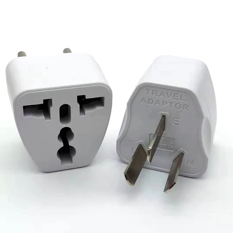 US EU Universal to AU Australia 3 pin Plug AC Power Adapter Travel Converter