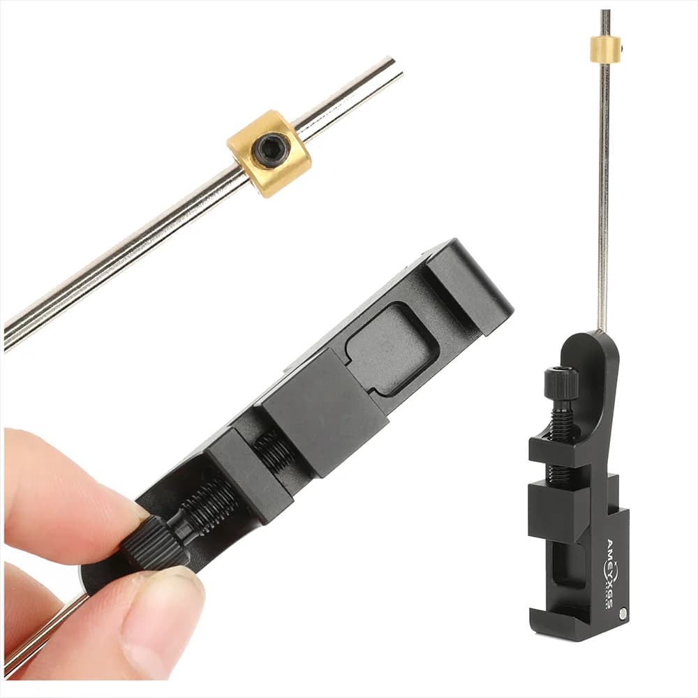 Clicker per Arco Ricurvo Regolabile con Segnale Magnetico in Lega di Alluminio Montato su Mirino per Caccia e Tiro al Bersaglio