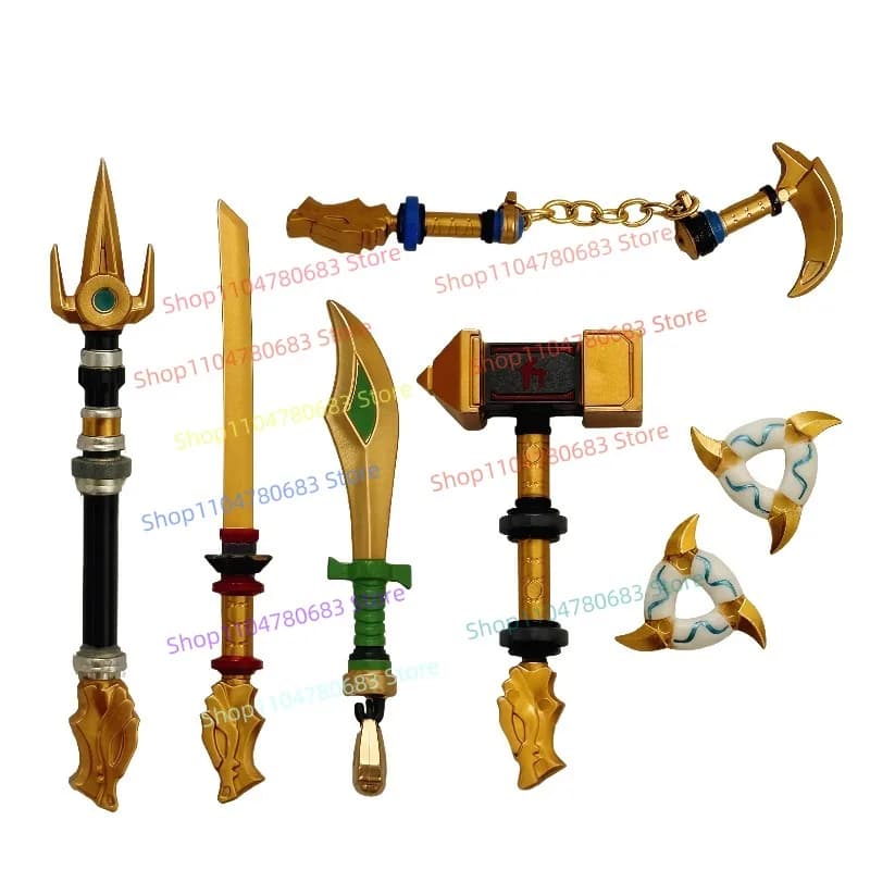 MOC Building Blocks Spada grande Martello gigante Spada lunga Confezione di accessori Mini figura Modello di assemblaggio Display Anime Cartoon Toy Gift