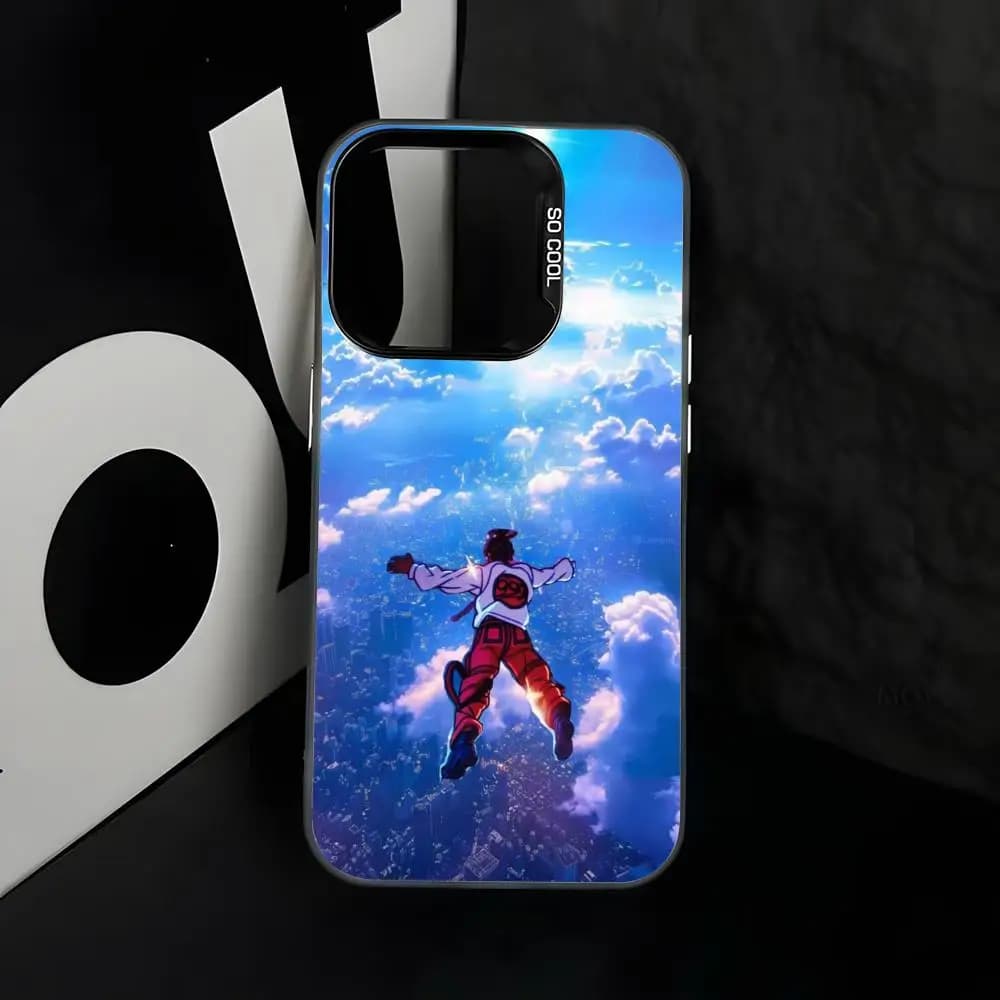 Rapper J-Juice 999 W-WRLDs Phone Case For lMDColor Silver Shell For lPhone 17 16 e 15 14 13 12 11 Pro Max Plus