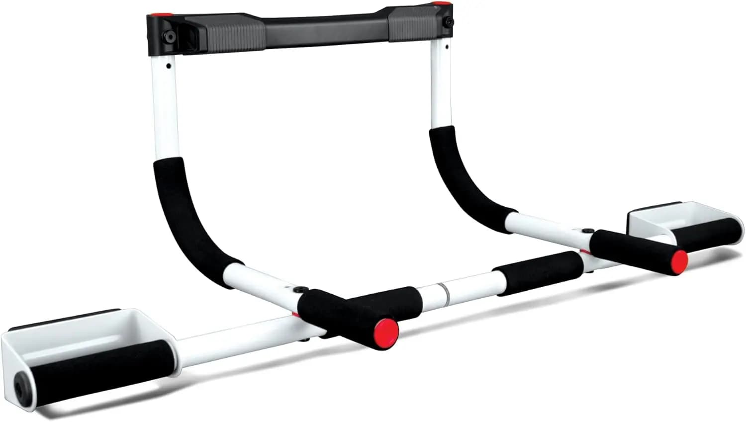 Multipurpose door traction bar, portable system for full body workout at home